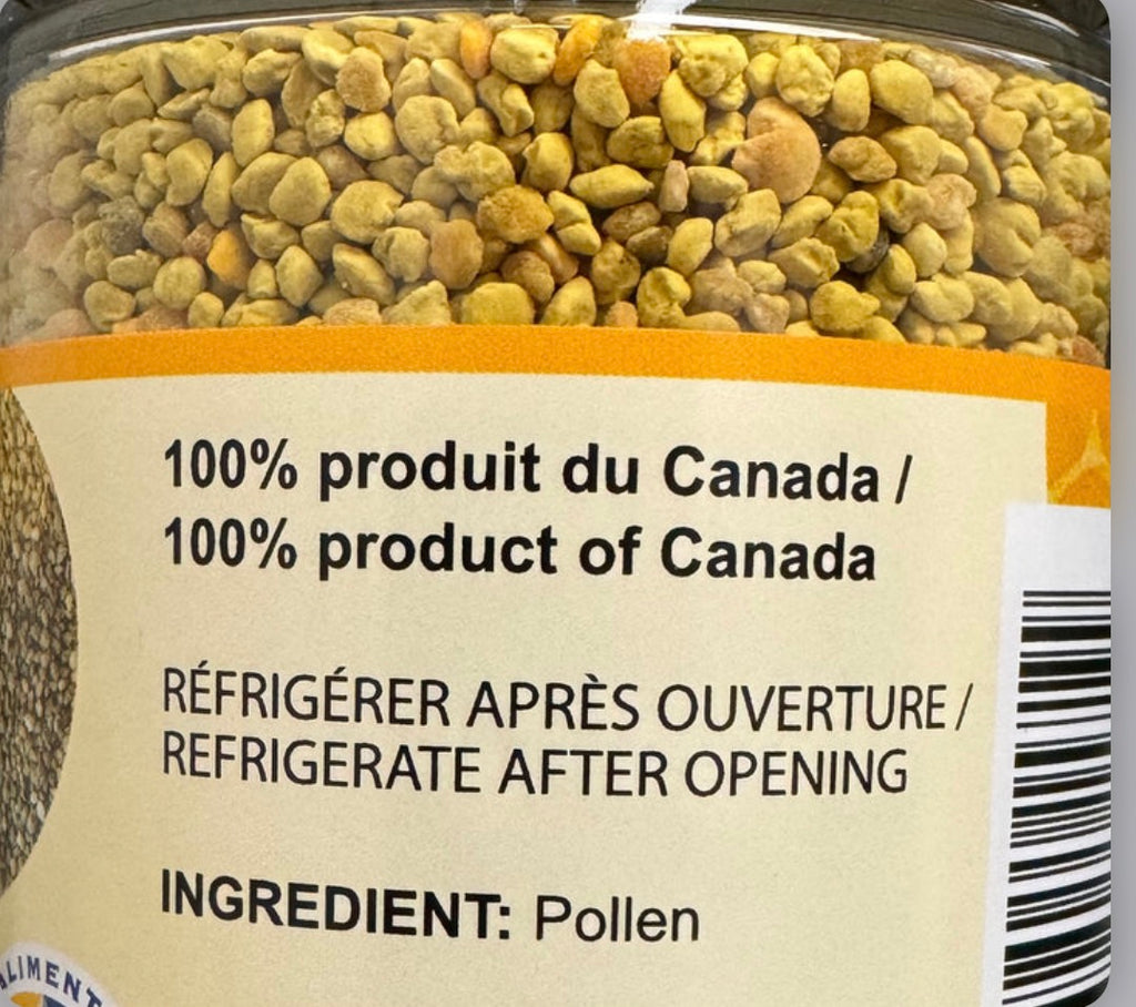 Sara Pure Bee Propolis Pollen Granule 225g Pollen d’abbeile de fleurs